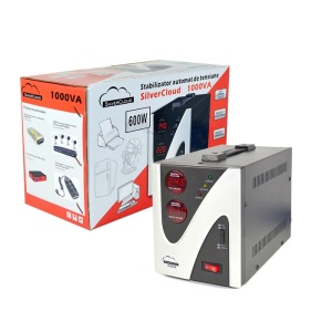 Stabilizator de tensiune SilverCloud 1000VA 600W - Img 2