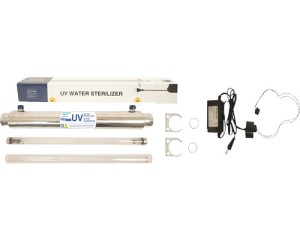 Statie dezinfectare apa aquaPUR UV SDE-025 1x25W Q=1.4 mc/h - Img 2