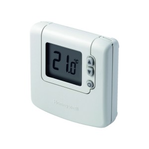 Termostat de ambient Honeywell DT90A1008, cu fir, digital, pentru centrale termice