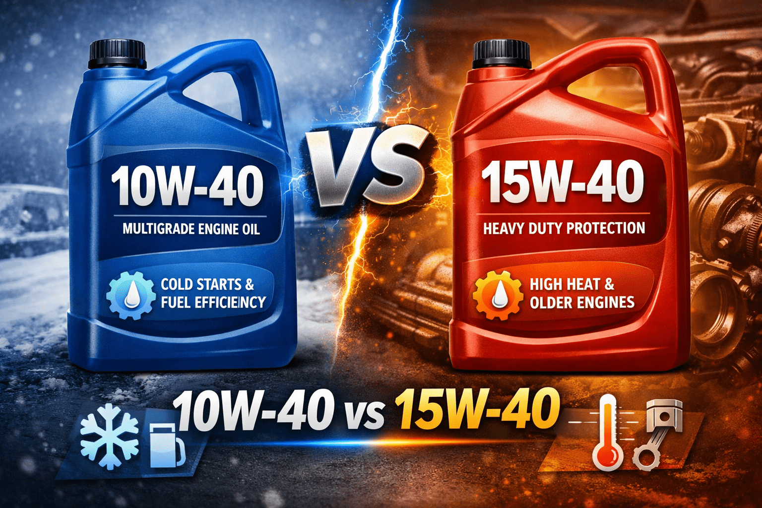 10W-40 vs 15W-40 vs 80W-90 la Tractor – Care Ulei, Unde și Când