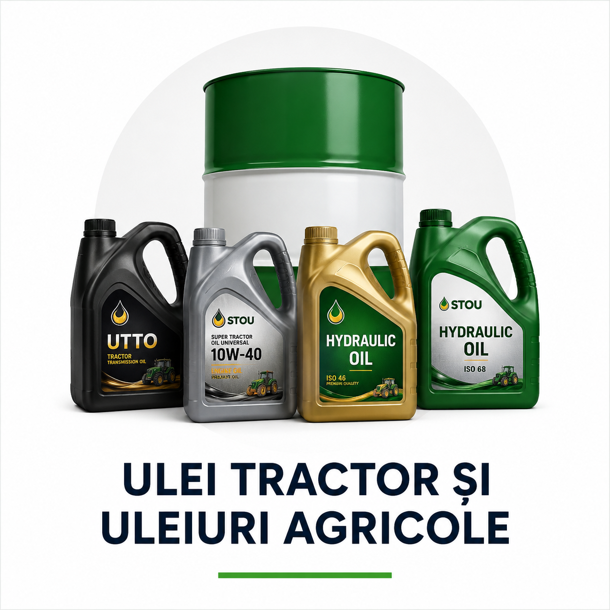 Ulei tractor și uleiuri agricole – hidraulic, UTTO, STOU și motor