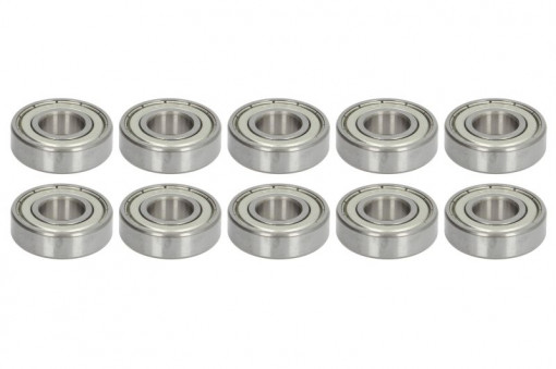 Rulment 12x28x8; rulment standard (10buc, tip siguranta:doua fete, viteza libera crescuta)