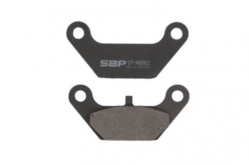 Set placute frana grosime16,5mm JCB FASTRAC 1000-6T-6BTA