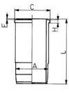 Camasa cilindru DEUTZ 132.00 (BF6M1015C/CP)