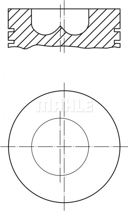 Piston (diametru 120mm) LIEBHERR