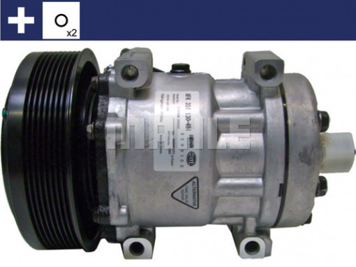 Compresor climatizare CASE IH 235, 260, 290, 315, 340, 370; NEW HOLLAND T8.300, T8.330, T8.360, T8.390, T8.420