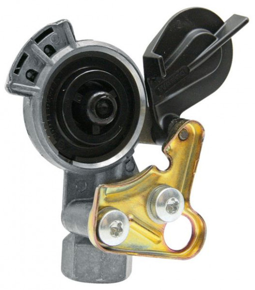 Cuplaj pneumatic (clanta, dimensiune filet M22x1,5mm, culoare negru, valva inclusa, aplicatie tractor) IVECO MK, P/PA; MAN F90, M 2000 L; MERCEDES ACTROS, ACTROS MP2 / MP3, ATEGO