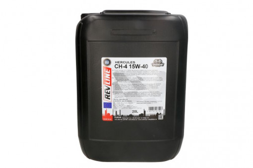 Ulei motor HERCULES (20L) 15W40 CF; CG-4; CH-4; SL; ACEA A3; B4; E5; E7; CATERPILLAR ECF-1A; CATERPILLAR ECF-2; CUMMINS 20076; CUMMINS 20077; CUMMINS 20078; MACK EO-N; MAN 3275; MB 228.3; MTU TYP