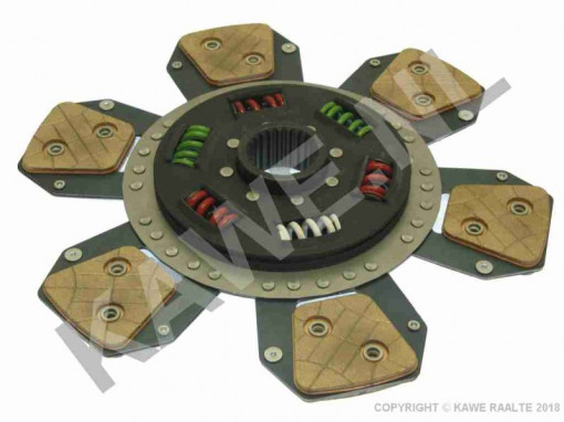 Disc ambreiaj ceramica (310mm; 6) DEUTZ FAHR AGROCLIMBER, AGROCOMPACT F, AGROLUX, AGROPLUS; HUERLIMANN PRESTIGE, XA, XB, XF, XS; LAMBORGHINI AGILE, C, CF, GRAND PRIX 1000.3-F4L913