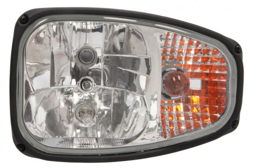 Far stanga (H1/H7/PY21/T4W, semnalizare transparenta) JCB 3, 4