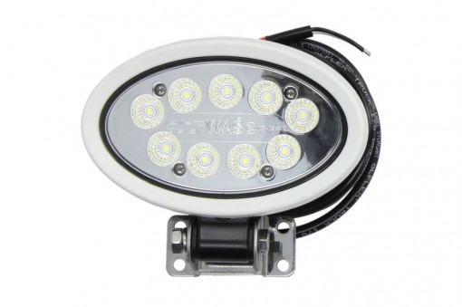 Lampa de lucru (LED, 12/24/60V, 68W, 7000lm, numar elemente LED: 9, lungime: 150mm, inaltime: 131mm, adancime: 44mm, cu sarma de 2,5 m; lumina dispersata)