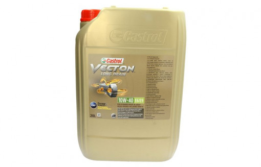 Ulei motor Castrol HD 10w40,ACEA E6/E7/E9,de inalta performanta pentru camioane,autobuze E4/E5/E6.CAT ECF-3,CES 20.081,MAN M 3271-1/3477,MB-228.51,MTU3.1,RVI RLD-3,Volvo VDS 4,IvecoACEA E6/E7/E9,