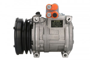 Compresor aer conditionat potrivit JOHN DEERE 100, 200, 2000, 300, 400, 500, 600, 6000, 700, 7000 (destinat pentru: camioane) - Img 2