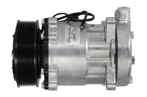 Compresor climatizare 12V potrivit CASE IH 9210, 9230, 9240, 9250, 9260, 9270, 48, 48 A, 52 2WD, 52 4WD, 58, 58 A, 63 2WD, 63 4WD, 68, 68 A, 75, 75 A, 235, 260, 290, 315, 340 (R134a)