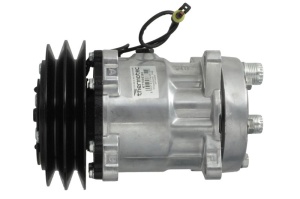 Compresor climatizare 12V potrivit DEUTZ FAHR 80, 90, 100, 110, 85, 4.80, 120, 115, 150, 105, 200, 6.00 MK1, 6.01, 6.15 MK1, 6.20 MK1, 160, 4.70, 6.05, 6.30; SAME 150 (R134a)