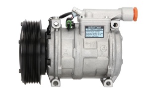 Compresor climatizare 24V potrivit JOHN DEERE 300D, 310D, 315D, 410D, 4700, 510D, 5210, 5220, 5310, 5320, 5320N, 5410, 5420, 5420N, 5510, 5520, 5520N, 6100, 6200, 6300, 6400 (R134a)