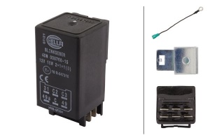 Comutator indicator de trafic (12V; numar pini: 6; 2+1+1(8)x18W) potrivit Deutz Fahr D 10006, D 10006 A, D 13006, D 2505, D 2506 si alte modele - Img 2