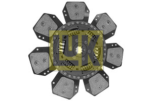 Disc ambreiaj ceramica potrivit CASE IH 100, 80, 90; MC CORMICK C 100, C 80, C 90, CX 100, CX 105, CX 80, CX 85, CX 90, CX 95 (310mm, numar adaptori: 7) - Img 4