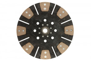 Disc ambreiaj ceramica potrivit CASE IH 1255, 1255 XL, 1255 XLA, 1455 A, 1455 XL, 1455 XLA (350mm, numar adaptori: 8) - Img 3