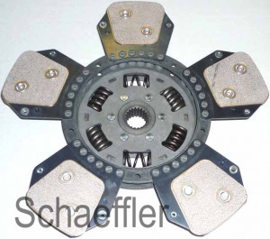 Disc ambreiaj ceramica potrivit MASSEY FERGUSON 390, 390 T, 396, 398 T, 399, 399 HILINE, 399 S, 4255, 4260, 4265, 4270, 4355, 4360, 4365, 4370 (330mm, numar adaptori: 5)