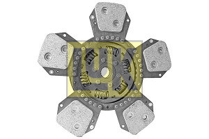 Disc ambreiaj ceramica potrivit MASSEY FERGUSON 492, 4240, 4255, 4260, 4265, 4270, 4355, 4360, 4365, 4370, 593, 596 (327mm, numar adaptori: 5) - Img 4
