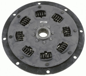 Disc ambreiaj potrivit MASSEY FERGUSON 6485, 6490, 6495, 6497, 6499 (PERKINS 6 CYL), 6499 (SISU 74 CTA 6 CYL), 7619, 7620, 7622 (diametru: 348mm, numar dinti: 26 buc 39x42, 5-26N) - Img 2