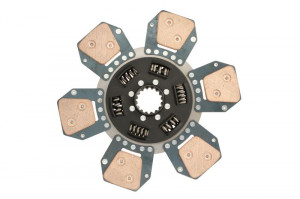 Disc ambreiaj potrivit RENAULT 700 M, 704 M, 720 M, 724 M, 750 MI, 754 MI, 800 M, 804 MI, 850 MI, 854 MI, 85, 85 X, 68-12 RA, 68-12 RS, 75-12 LS, 75-12 RA (310mm, numar adaptori: 6)