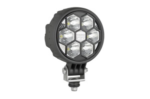 Lampa de lucru (LED, 12/24V, 24W, 1500lm, numar elemente LED: 6, adancime: 74mm, diametru: 117mm, lungime cablu: 0,5m, cadru din plastic; carcasa din aliaj)