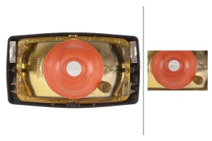 Lampa frontala Dreapta/Stanga (H4, manual, culoare insert: negru) potrivita Fendt 370 GTA, F 360 GTH, F 380 GTH, F 395 GT; ZETOR 10011, 10045, 10111 si alte modele - Img 3