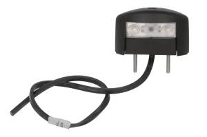 Lumina numar inmatriculare (LED, 12V, culoare sticla: transparent, lungime cablu: 500mm)