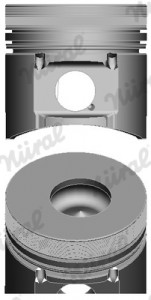 Piston (diametru 91mm, STD) AHLMANN AF, AL, AS, AZ; BOMAG BW; HOLDER A F2L1011F/F3L1011F/F4L1011F