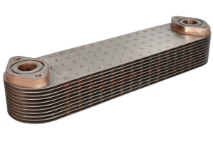Radiator ulei potrivit IVECO LD 260 E 48 Y/PS, LD 440 E 48 T/P, MP 180 E 24 W Cursor, MP 180 E 25 W, MP 190 E 24 H Cursor, MP 190 E 27, MP 190 E 30 H, MP 190 E 30 W (100x70x410mm)