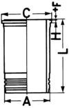 Set piston cu manson (STD) VOLVO - Img 1