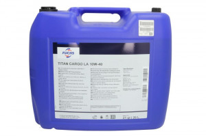 Ulei motor TITAN (20L) 10W40 ((EN) CARGO; Sapsuri mici) ;API CI-4; ACEA E11; E6; E7; E8; E9; CUMMINS 20076; CUMMINS 20077; DEUTZ DQC IV-18 LA; DTFR 15C110; JASO DH-2; MACK EO-N; MAN 3271-1; MAN
