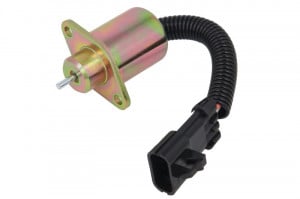 Bobina de intrerupere a combustibilului 12V, FENDT 2 D FARMER (FW 228); AEBI TT 50, TT 60, TT 80; BOBCAT 100; DITCH WITCH FX 30; HITACHI EX35; HOLDER 230, 2.34, 240, 2.42, 330; INGERSOLL RAND P70K