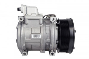 Compresor aer conditionat 12V potrivit CLAAS 310, 320, 330, 330 HYDRO, 340, 350, 350 (835), 350/836, 360, 370, 320 (832), 330 (832), 340 (834), 430 (838), 440 (839), 450 (839) (R134a) - Img 4