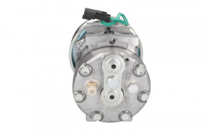 Compresor aer conditionat 24V potrivit CATERPILLAR 14M, 16M, 120H, 120K, 120K2, 120M, 135H, 140H, 140K, 140M, 160M, 163H, 621B, 621E, 621F, 621G, 623B, 623E, 623F, 623G, 627E, 627F (R134a) - Img 3