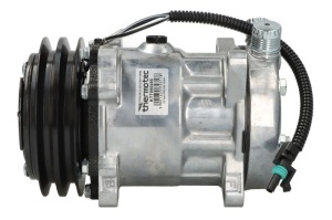 Compresor climatizare 12V potrivit JCB 3CX, 3CX SITEMASTER, 3CX-2, 3CX-4, 3CXC, 3CXS, 3CXT, 4CX, 4CXC (R134a)