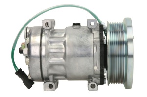 Compresor climatizare 24V potrivit CATERPILLAR 120H, 120K, 120K2, 120M, 135H, 140H, 140K (R134a) - Img 3