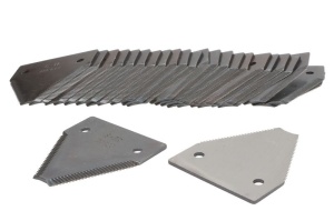 Cutit combina (zimtat superior) 84x76x3mm, diametru gaura: 6,5mm potrivit Claas - 84.0 mm - cod STR-17A003