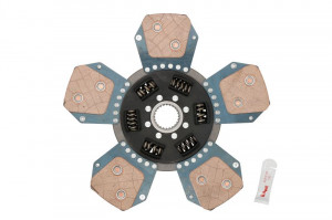 Disc ambreiaj ceramica potrivit CLAAS 240, 340, 350; DEUTZ FAHR 5100 C, 5100 G, 5105.4 G, 5110 C, 5115.4 G, 105, 410, 410 SIX, 100, 100 C, 100 ECOLINE, 420 (327mm, numar adaptori: 5) - Img 2