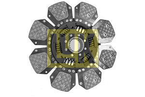 Disc ambreiaj ceramica potrivit DEUTZ FAHR 4.10, 4.30, 4.31, 4.47, 4.50, 4.57, 4.61, 4.71, 6.05, 6.06, 6.07, 6.10, 6.17, 6.30, 6.50, 6.61 (310mm, numar adaptori: 8) - Img 2