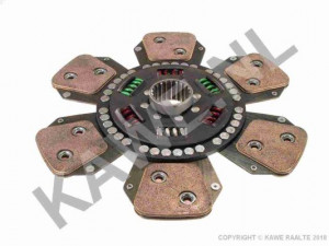 Disc ambreiaj ceramica potrivit DEUTZ FAHR 4.61, 4.68, 4.71, 4.78, 6.08, 6.11, 6.21, 6.28, 6.31, 6.38, DX 4.61, DX 4.71, DX 6.11, DX 6.31, 6.05 (330mm, numar adaptori: 6) - Img 3