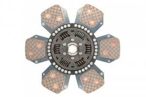 Disc ambreiaj ceramica potrivit RENAULT 106-54, 106-54 TL, 106-54 TM, 106-54 TS, 110-54 TA, 110-54 TE, 110-54 TS, 110-54 TX, 110-54 TZ, 120-54 TA, 120-54 TE (330mm, numar adaptori: 6)