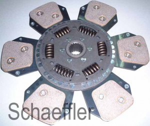 Disc ambreiaj ceramica potrivit ZETOR 10520, 10540, 10641, 10741, 11441, 11641, 11741, 12441, 7520, 7540, 7540 E, 8011, 8045, 8045 CRYSTAL, 8520, 8540, 8540 E (330mm, numar adaptori: 6) - Img 2