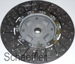 Disc ambreiaj organic potrivit MASSEY FERGUSON 350, 352, 355, 360, 362, 365, 375, 375 TURBO, 390, 4215, 4315, 4320 (300mm profil complet)