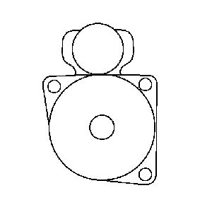 Electromotor (12V, 3kW) MAN TGA, TGS I, TGX I D2676440-D2676LF68 dupa 2004 - Img 4
