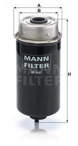 Filtru combustibil CLAAS ARION; JOHN DEERE 5000, 6000 4045HAT82/4045HL286/6068HL490 dupa 2008 - Img 2