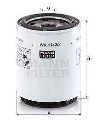 Filtru combustibil potrivit FENDT 1 E FARMER, 2 E FARMER, 4 S FAVORIT, 4 SA FAVORIT, 5 S FARMER, FIX 2E, 10 S FAVORIT, 10 SA FAVORIT, 11 S FARMER (insurubat dimensiune filet: 1-14UNS2B) - Img 3