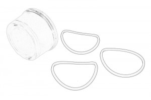 Filtru decantor de combustibil PERKINS